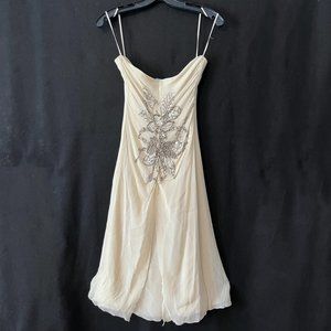 Vintage Emporio Armani Silk Beaded Dress